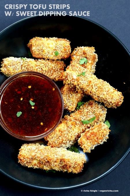 Crispy Tofu With Sweet Chili Sauce Vegan Richa