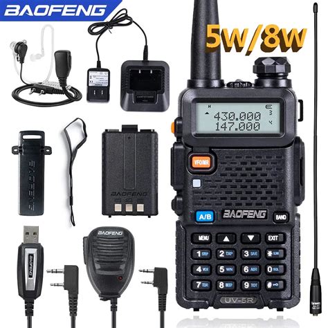 Baofeng Uv R Walkie Talkie W W Iki Y Nl Radyo Kom Tat R Vhf Uhf