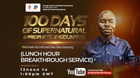 Day Afternoon Session Days Of Supernatural Prophetic