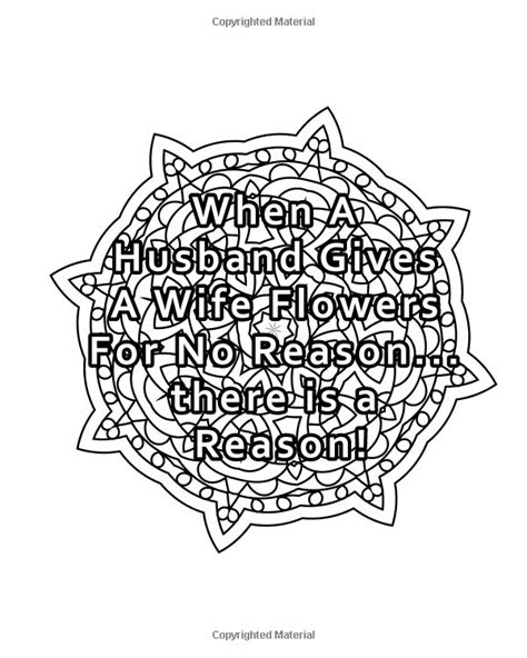 Just Married Mandala Coloring Book 20 Just Married Relatable Quotes