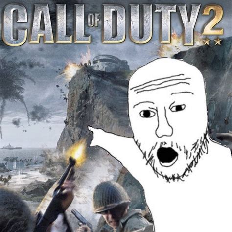 Wojak Soyjak Call Of Duty Box Two Soyjaks Pointing Know Your Meme