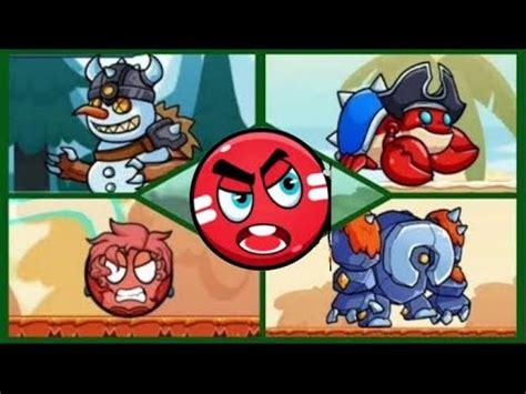 Ball V Red Boss Challenge All Bosses Youtube