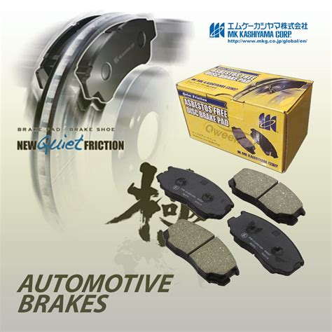 Mk Kashiyama Front Brake Pads Hyundai Atos W Wear Indicator Up