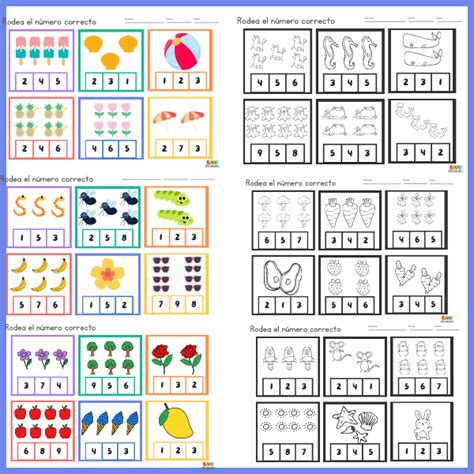 Fichas Para Aprender A Contar Preescolar Educamundo