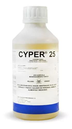 Cyper Cipermetrina Insecticida Agr Cola X L Mercadolibre