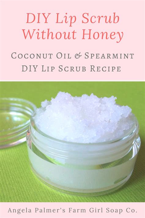 Diy Lip Scrub Without Honey Lip Scrub Diy Lip Scrub Recipe Sugar