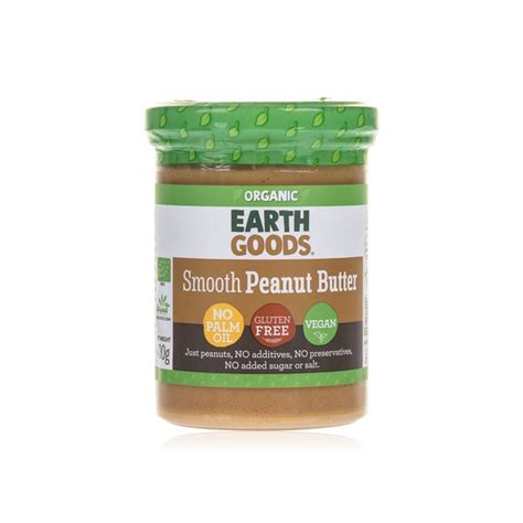 Earth Goods Organic Smooth Peanut Butter 400g Price In UAE Spinneys