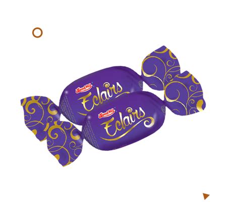 eclairs pcs bag pearl confectionary