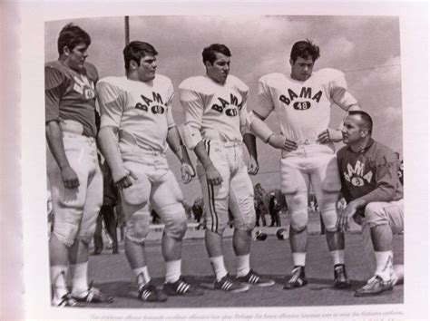 Coach Pat Dye Assistant University Of Alabama Linebackers Sport