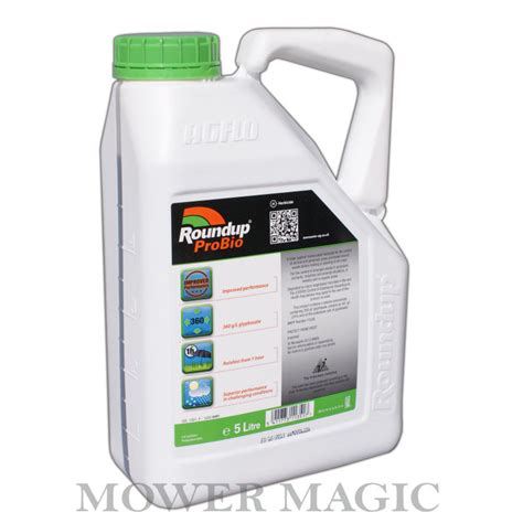 Roundup Pro Active Total Weed Killer 5L 360g L Glyphosate Weed Killer