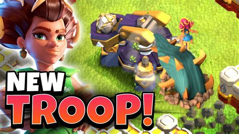 New Root Rider Troop Explained Clash Of Clans Youtube