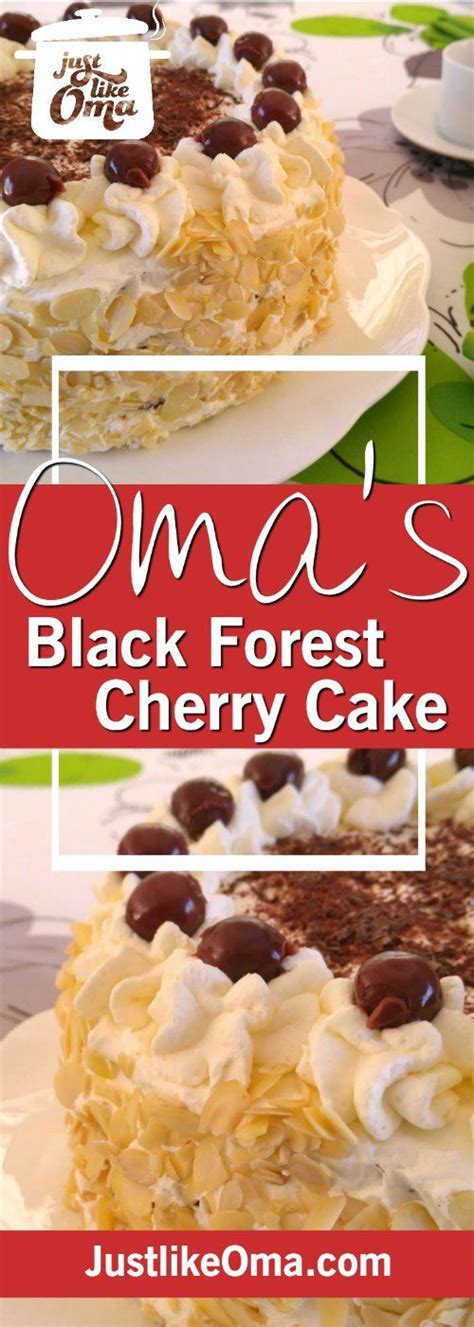 Authentic Black Forest Cake Recipe German Schwarzw Lder Kirschtorte