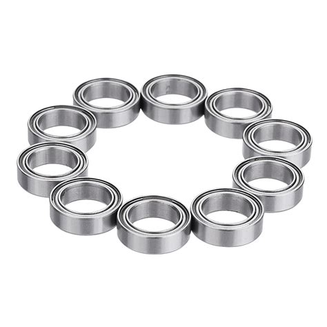 Machifit 10pcs MR128ZZ MR148ZZ Ball Bearing I D 8mm Steel Double