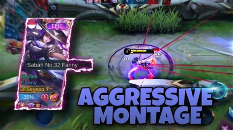 Aggressive Fanny Montage By Kungngong Mlbb Youtube