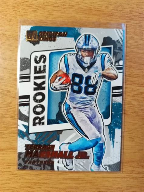 TERRACE MARSHALL JR 2021 Panini Donruss Gridiron Kings Rookie