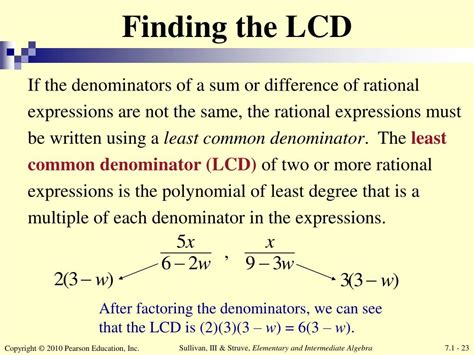 Ppt Chapter 7 Rational Expressions And Equations Powerpoint Presentation Id 7073653