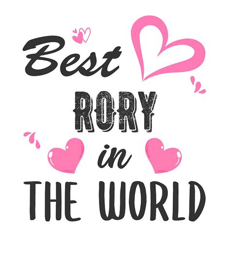 Rory Name, Best Rory in the World Digital Art by Elsayed Atta | Pixels