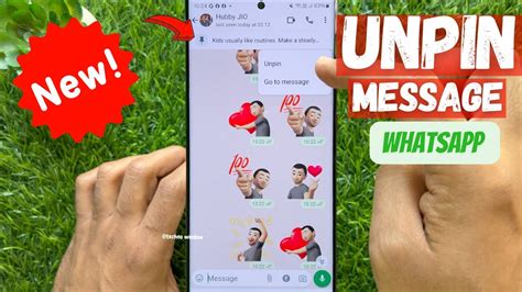 How To Unpin A Message On Whatsapp Youtube