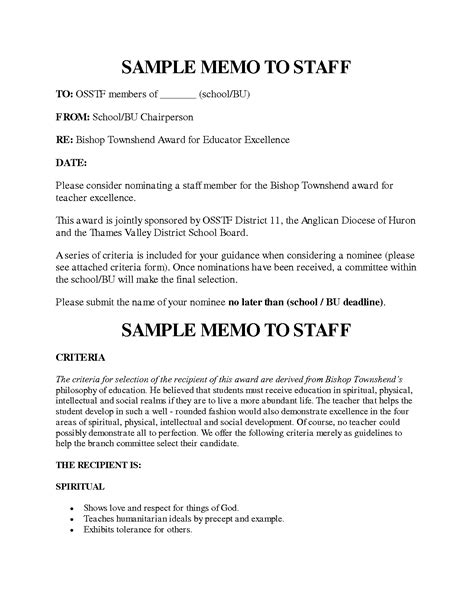 Meeting Memo Sample Letter Master Of Template Document ZOHAL