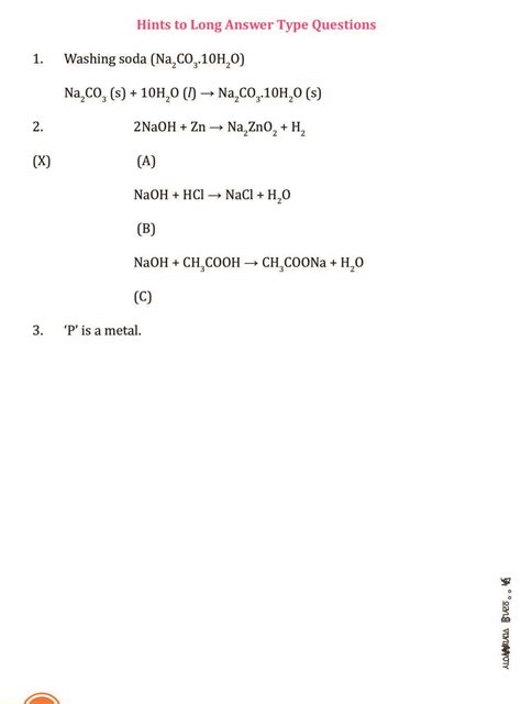 Class 10 Science Acid Bases And Salts Notes Important Questions Practice Paper Artofit