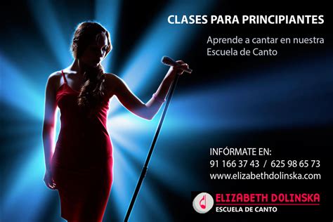 Clases De Canto En Madrid Principiantes Elizabeth Dolinska