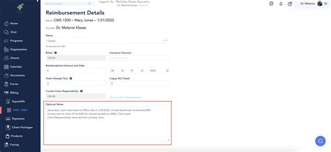 Filing A Secondary Insurance Claim Healthie Software Support