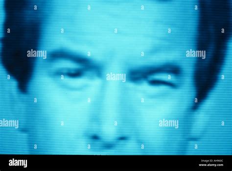 Peter Jennings news anchor ABC TV Stock Photo - Alamy