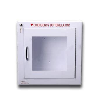 AED Surface Mount Wall Cabinet Compact with Alarm by AED USA