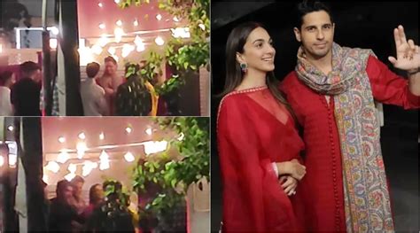 Newlyweds Kiara Advani Sidharth Malhotra Dance To Dhol Beats As They