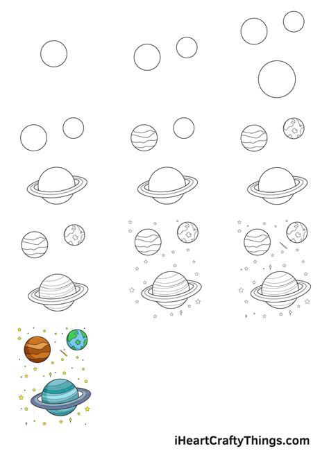 How To Draw Galaxy With Markers Step By Step - First you scribble your ...