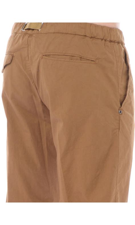 Pantalone Da Uomo White Sand Chino Con Elastico Su