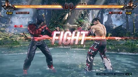 Tekken Devilster Vs Arsenalty Intense Jin Mirror Youtube