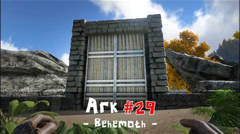 Ark Survival Evolved Gameplay Ita Behemoth Youtube