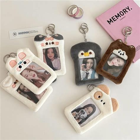 Keychain Photocard Holder Kpop Idol Photo Holder New Card Protector