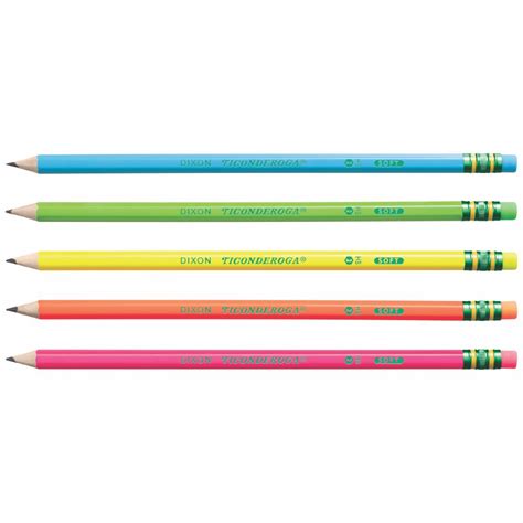 Neon Wood-Cased Pencils | Ticonderoga