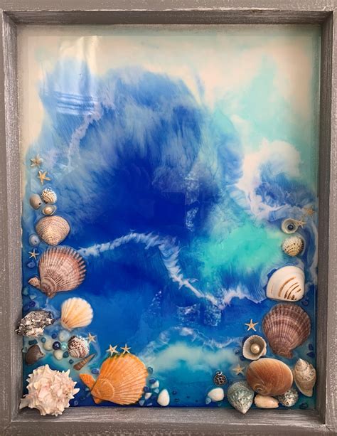 Resin Art Sea Mariya Blyznyuk Fine Arts