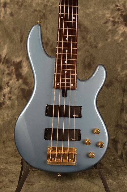 Yamaha Bb G5s 5 String Bass Active Pickups Lake Placid Blue Reverb