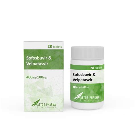 Sofosbuvir Velpatasvir Tablets 400mg 100mg Anti Cancer Manufacturer