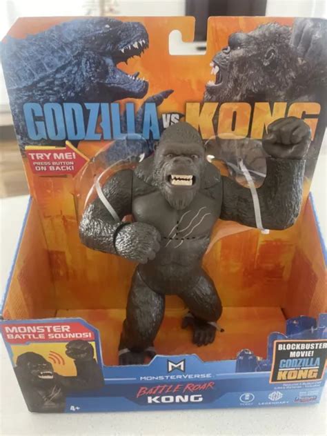 GODZILLA VS KONG Monsterverse Battle Roar Kong NEW In Box 20 00