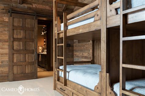 Rustic Bunk Room Home Bunk Beds Built In Bunk House