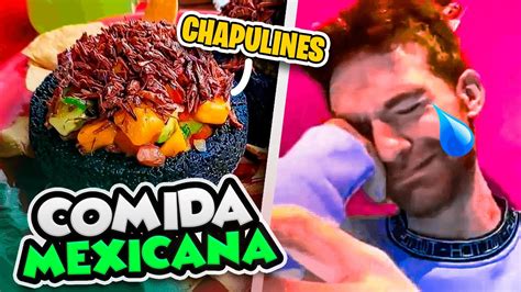 Franc S Probando Comida Mexicana Por Primera Vez Youtube