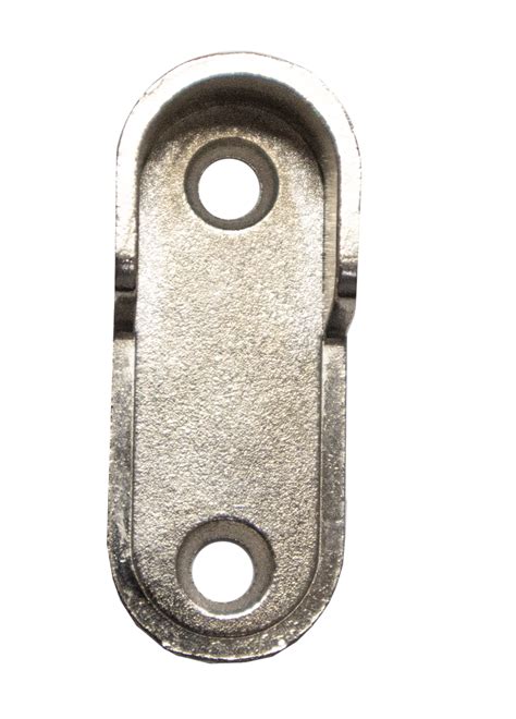 Chapeta De Zinc Heavy Duty Para Tubo Ovalado Hexibo