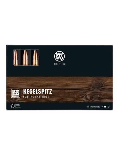 Munition Rws Wm Ks Kegelspitz Gr