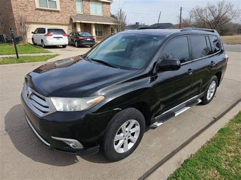 Toyota Highlander Base Photos Tx Dallas Repairable Salvage