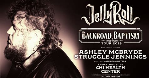 Jelly Roll Backroad Baptism Tour 2023 CHI Health Center Arena