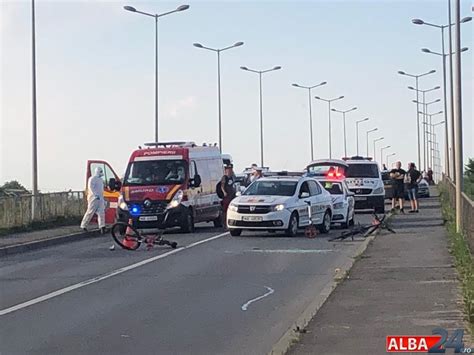 Update Foto Video Accident Ntre Alba Iulia I Parto Un Biciclist A