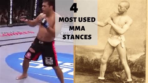 4 Most Used Stances In MMA