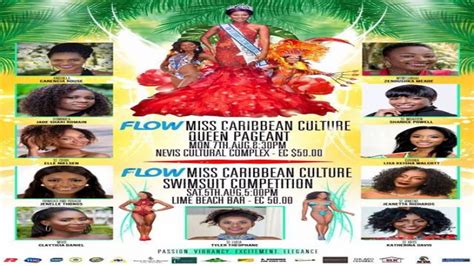 Flow Miss Caribbean Culture Pageant Swimsuit Competition Vod