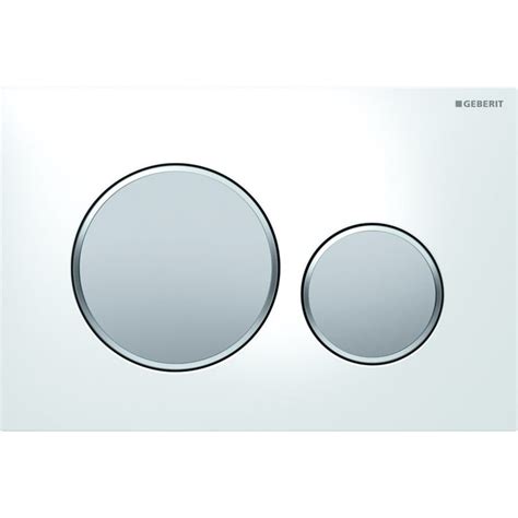 Geberit Sigma Actuator Plates Dual Flush White Gold Plated