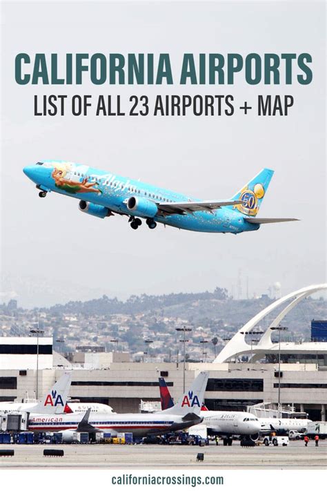 All 23 Commercial California Airports: Map, Codes & Travel Tips